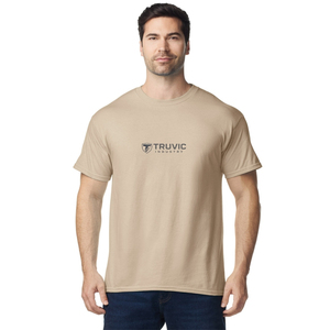 T-shirt pour adultes, manches courtes, col rond, en coton, doux, respirant, vêtements décontractés, vêtements personnalisés, fabricant en gros - Product Image 1
