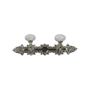 Crochets muraux décoratifs vintage en métal peints pour suspendre des vêtements, manteaux et chapeaux – Petits crochets simples de style vintage - Product Image 6