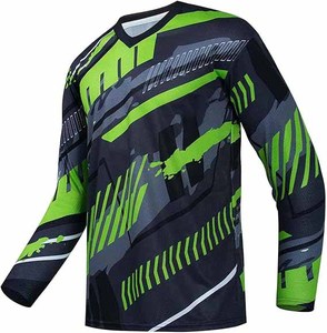 เสื้อเจอร์ซีย์ BMX คุณภาพสูงแบบสั่งทำพิเศษ ผ้าโพลีเอสเตอร์ สำหรับกีฬามอเตอร์ครอส แข่งรถ แขนยาว แห้งเร็ว ระบายอากาศได้ดี - Product Image 4