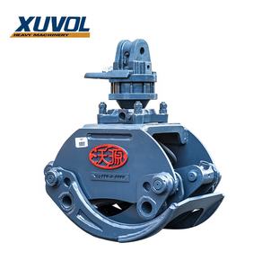 Nouveau grappin de rotateur de direction de dérapage hydraulique Grappin de griffe de bois de bois pour tracteur pour les fermes avec moteur et pompe fiables - Product Image 4