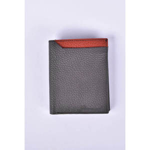 กระเป๋าสตางค์หนังซิปคราซี่ฮอร์สสำหรับผู้ชาย ดีไซน์ขนาดเล็กจุของได้เยอะ สไตล์ยุโรป หรูหรา แฟชั่น ที่ใส่พาสปอร์ตสำหรับเดินทาง กระเป๋าสตางค์หนัง - Product Image 1