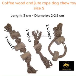 ของเล่นไม้สำหรับสุนัขเคี้ยวของเล่นจาก Lam Dong เพื่อการทำความสะอาดฟันที่ทนทานของเล่นสำหรับเคี้ยวเล่น100%-klev + 84 868 913 937 - Product Image 2