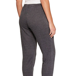 Etiqueta tejida con logotipo personalizado, pantalones de lino y algodón de pierna recta para mujer, ropa de invierno para adultos y niñas a precios bajos y asequibles. - Product Image 3
