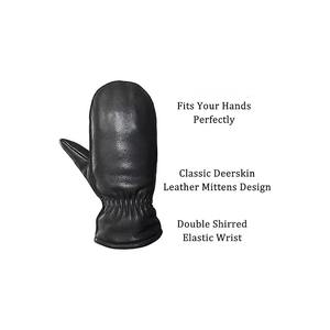 Mitaines en cuir de mouton de luxe à écran tactile pour hommes et femmes, doublure en fourrure respirante, style décontracté, tailles personnalisables pour les commandes OEM - Product Image 6