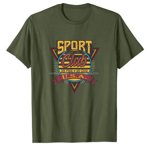 Échantillon gratuit T-shirts en coton/fibre de bambou pour hommes du Pakistan t-shirts à impression bouffante et t-shirts à impression par transfert de chaleur - Product Image 3