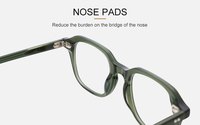 Lunettes de soleil OEM de haute qualité, carrées, tendance, vert foncé, lunettes de soleil Mazzucchelli pour hommes et femmes