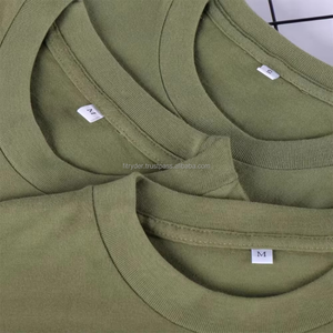 Customizable 100% Cotton Breathable <b>Men's</b> Oversized Heavyweight Short Sleeve T-<b>Shirt</b> High Quality Essentials Stock Collection - Product Image 2