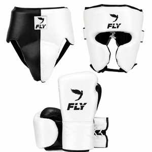 Nouveauté : Ensemble de boxe et de sparring en cuir véritable de qualité supérieure, le plus vendu, sur mesure, pour l'entraînement professionnel au MMA et au kickboxing - Product Image 1