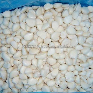 Ail entier pelé surgelé IQF, emballage en vrac, origine Vietnam - Product Image 3
