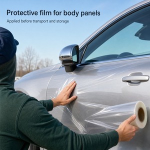 Película Protectora para Superficies Automotrices, Película Protectora de PE para Carrocería, Piezas Metálicas y Plásticas, Protección Contra Rayones para Autopartes - Product Image 2