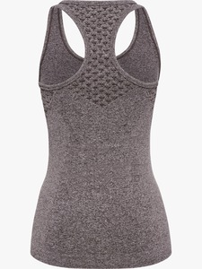 Wholesale Women <b>Shelf</b> <b>Bra</b> Tank Top Double Layer Stretch Yoga Gym Workout Shirt 100% Polyester Canvas Fabric Eco-Friendly - Product Image 4
