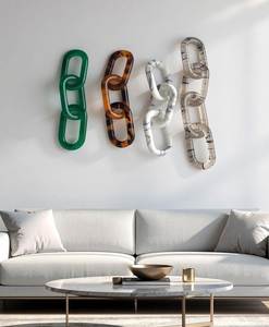 Custom Artistic Epoxy Resin Chain Links Multi-Purpose Wall Hanging Decor for DIY Projects Personalized Angel Room Divider - Product Image 6
