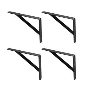 Support mural en fer industriel pour étagères, capacité de charge lourde, pour rangements, garage, cuisine, buanderie - Product Image 1