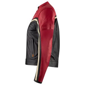 Blouson en cuir pour femme, coupe ajustée, design personnalisé, blouson de moto en cuir pour femme, vente en gros - Product Image 3