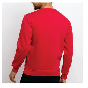 เสื้อสเวตเชิ้ตผู้ชายทรงหลวมผ้าฝ้าย 100% สกรีนโลโก้ได้ สตรีทแวร์ สวมใส่สบาย ระบายอากาศดี บริการ OEM - Product Image 5