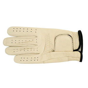 Gants de golf haut de gamme à doigts entiers, fabriqués en cuir souple avec perforations respirantes, adhérence antidérapante, contrôle amélioré du club. - Product Image 5