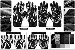 Gants de gardien de but de football professionnels personnalisés, respirants, avec protection des doigts en mesh, manipulation renforcée du ballon, fermeture auto-agrippante, unisexe - Product Image 4