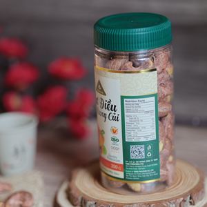 Organic 200g Round Jar of Vietnam Unshelled Roasted <b>Cashew</b> <b>Nuts</b> W180-Wholesale Factory Direct Supply & Trusted Quality - Product Image 3