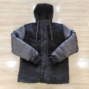 Custom <b>Men's</b> Black Bubble Puffer Jacket Oversized Quilted <b>Winter</b> Coat Streetwear Outerwear Private Label OEM Manufacturer - Product Image 3