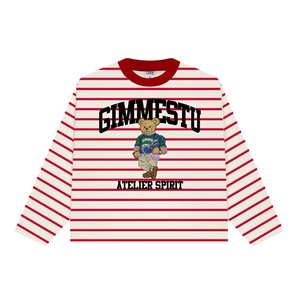 เสื้อยืดคอกลมแขนยาวทรงปกติ ยูนิเซ็กซ์ ปี 2026 ผ้าฝ้ายถัก 100% สไตล์ลำลอง พิมพ์ลายด้านหน้า - Product Image 5