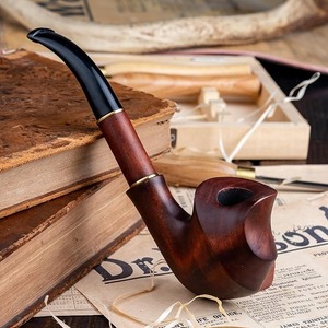 Pipa de Fumar de Madera de Lujo, Pipa de Tabaco Artesanal Hecha a Mano, Pieza de Colección Artesanal Natural, Pipa de Fumar de Madera Hecha a Mano - Product Image 5