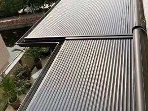 Cadre en profilé aluminium pour auvent rétractable - Convient pour une utilisation en extérieur - Product Image 2