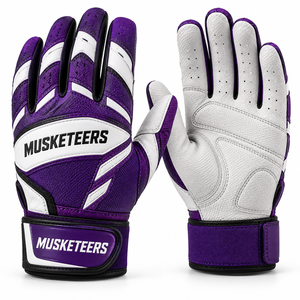 Guantes de Bateo de Béisbol Duraderos con Agarre Mejorado, Cierre de Gancho y Bucle para Mujer, Guantes Ligeros y Ecológicos - Product Image 1