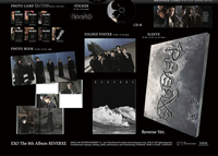 EXO [REVERXE] CD-Musique pop en coréen pour enfants
