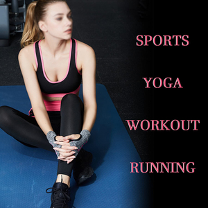 Women's Pink <b>Black</b> Contrast Color Blocking Yoga Sport Set Hoodie Tank Top Shorts <b>Leggings</b> Breathable Mid Waist Quick Dry 180g - Product Image 5