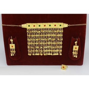 Martasha DesignerอิสลามรอมฎอนพิเศษGoldplated UAEเครื่องประดับพิเศษดูไบเครื่องประดับสร้อยคอต่างหูชุดเครื่องประดับภาษาอาหรับ - Product Image 6