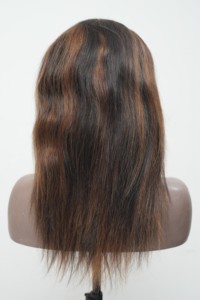 Full Lace <b>Wig</b> Indian Remy Hair Long Brown Transparent Lace Baby Hair Swiss Lace Base Average Size frontal <b>wig</b> - Product Image 5