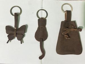 Llaveros de Cuero Hechos a Mano con Aspecto Antiguo, Llaveros de Cuero Vintage, Porta Llaves Rústicos, Accesorios de Regalo - Product Image 4