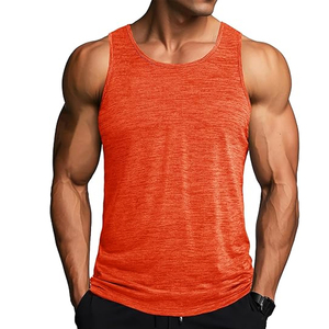 Camisetas sin mangas de alta calidad para hombre, tallas grandes, diseñadas para culturismo y fitness, hechas con tela resistente. - Product Image 1