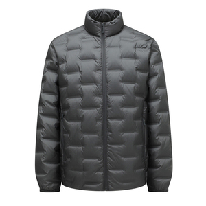 Blouson Bomber Homme Personnalisé Nouveau Design Tendance 100% Haute Qualité Écologique Respirant Col Montant Hiver Prix de Gros - Product Image 5