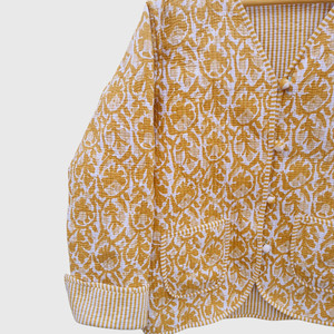 Manteau Bohème en Velours Brodé à Motifs Floraux, Col Mandarin, Manches Longues, Grande Taille, Vêtement d'Extérieur pour Femme, Collection Automne - Product Image 3