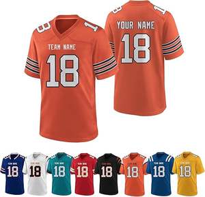 Maillots de football américain en marque privée, service OEM, maillot de football américain avec temps de production rapide, prix bas - Product Image 6