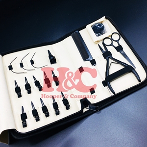 New Commercial Use Stainless Steel Hair <b>Extension</b> Pliers Kit with <b>Micro</b> Bead Pulling Loop Mini Hair <b>Extension</b> Tools Kit - Product Image 3