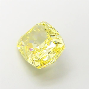 Diamante suelto cultivado en laboratorio de alta calidad, color amarillo intenso, 4.29 quilates, VS1, corte excelente, certificado IGI, piedra de joyería. - Product Image 4