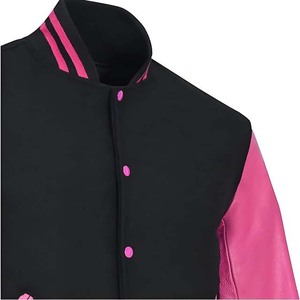 OEM Custom <b>Baseball</b> Letterman Varsity <b>Jacket</b> Geometric Stand <b>Men</b> Women High Quality High Street Printed 100% Wool Front Winter - Product Image 5