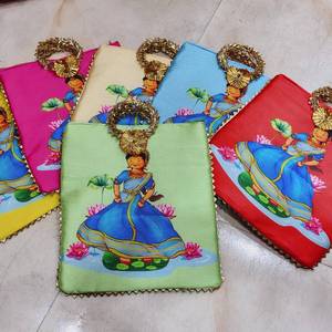 ของชำร่วยงานแต่งงานระดับพรีเมียมสำหรับผู้หญิง ของที่ระลึกงานฮัลดี เมเฮนดี ของขวัญสำหรับเจ้าสาวและเจ้าบ่าว ถุงของขวัญ กระเป๋าใส่ของ ของชำร่วยงานอินเดีย ซันเกต เมเฮนดี นิกะห์ - Product Image 2