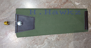 Protège-queue Falconry Cordura avec clip et support de queue en acier inoxydable - Product Image 4