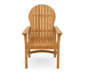 Modern Teak Wood Oval Outdoor Dining Set <b>Patio</b> Garden Furniture 6 Seater <b>Table</b> and Chairs for Resort Villa Hotel - Product Image 4