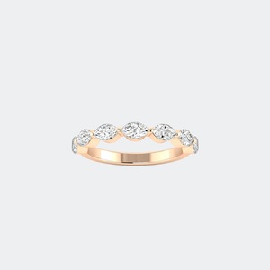 TAURUS JEWELS 925 Sterling Silver Marquise Shape Lab Grown Diamond <b>Ring</b> Women Luxury 1.00CTW IGI Certified EF Color VS-VVS - Product Image 3