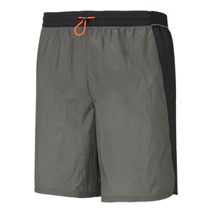 Pantalones cortos 100% de algodón para hombre, pantalones cortos de secado rápido con bolsillos con cremallera, pantalones cortos informales grises para correr, gimnasio, Fitness, pantalones cortos informales para verano, novedad - Product Image 1