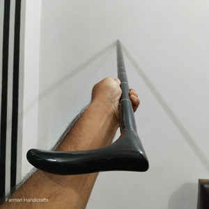 Bâtons de marche de luxe faits à la main en corne de buffle et de bœuf avec poignée en os à prix abordable - Product Image 5