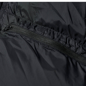 Chaqueta de Plumón Gruesa con Capucha para Hombre, 80% Plumón, Nailon, Color Negro Sólido, Cierre de Cremallera, Abrigo Informal de Invierno - Product Image 5