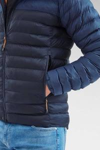 Fully Customized Men's Waterproof Canvas Puffer <b>Jackets</b> Polyester Wadding Filled Winter DDP Shipping - Product Image 3