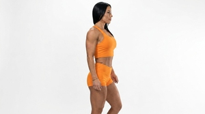Seamless Women's Yoga Outfit <b>Two</b> <b>Piece</b> Fitness <b>Set</b> Activewear for Gym - Product Image 3