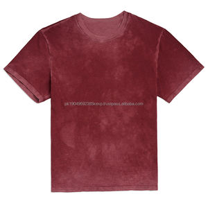 T-shirts pour hommes à col rond brodés Real Support, t-shirt en tricot pour hommes - Product Image 3