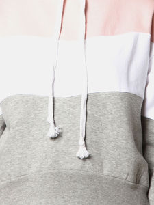 Ventes en gros de sweats à capuche surdimensionnés pour femmes, 100% coton, à épaules tombantes, respirants, avec impression personnalisée, prix bas - Product Image 5